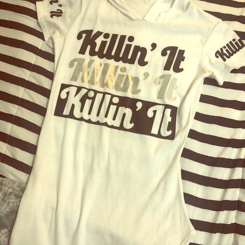 “ Killing it” hoodie dress 👗